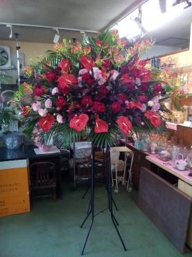 初秋のお祝いスタンドを制作しました｜「まるそう」　（北海道札幌市豊平区の花キューピット加盟店 花屋）のブログ